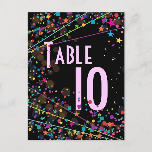 Kaart van het Aantal van de Lijst van de Partij (Voorkant)