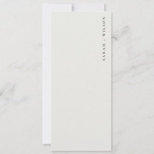 Kaart van het abstract Bold Pink Blue Floral Weddi (Achterkant)