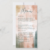 Kaart van het abstracte Waterverf-penseelweduwenme (Voorkant)