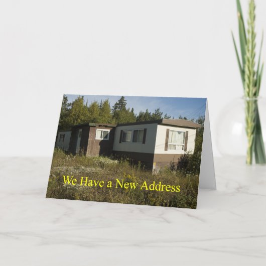 Kaart van het Adres van het Sta-caravan van Junky (Voorkant)