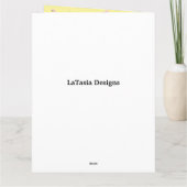 Kaart van het Afrikaanse Amerikaanse Afstudeerder (Achterkant)