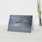 Kaart van het afstuderen van de Luchtvaartdienst (Voorkant)