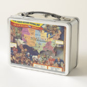  kaart van het Amerikaanse Football uit de jaren v (Achterkant)