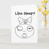 Kaart van het Baby van Stinkeye de Nieuwe (Gele Bloem)