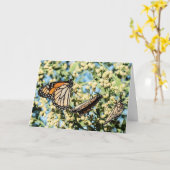 Kaart van het bedrijf verlenen (Gele Bloem)