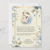 Kaart van het begrafenismonument notitiekaartje (Achterkant)