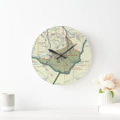  kaart van het Big Bend National Park Grote Klok (Huis)