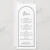 Kaart van het Bigdenmenu van de Zwarte & Witte Ker (Voorkant)