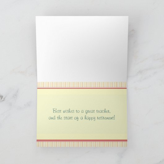 Kaart van het Bord van de Pensionering van de (Binnen)