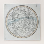 Kaart van het Bord van het zuidelijke halfrond XXV Legpuzzel (Verticaal)