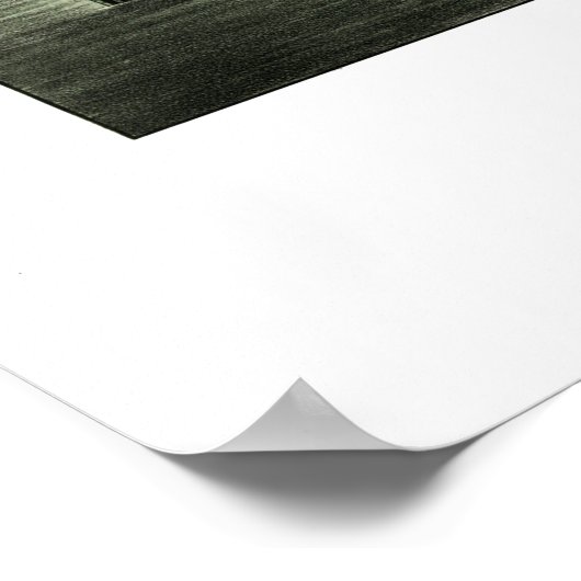 Kaart van het Bos Hole, Massachusetts uit 1887 Poster (Hoek)