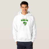 Kaart van het Braziliaanse Voetbal Logo Hoodie (Voorkant volledig)