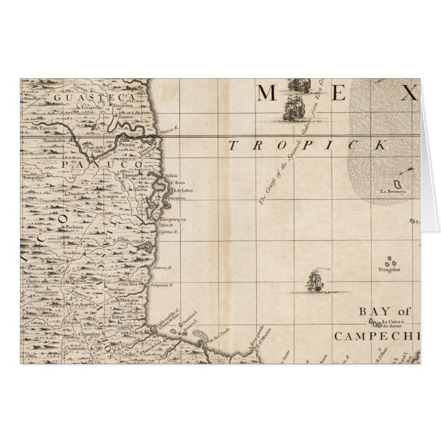 Kaart van het Britse Rijk in Amerika — Blad 13 (Voorkant Horizontaal)