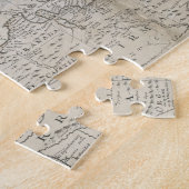 Kaart van het Caribisch gebied | 1715 Legpuzzel (Zijkant)