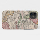 kaart van het Caribisch gebied (1732) Case-Mate iPhone Case (Achterkant (horizontaal))