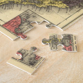  kaart van het Caribisch gebied (1898) Legpuzzel (Zijkant)