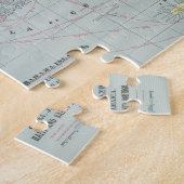 kaart van het Caribisch gebied (1901) Legpuzzel (Zijkant)