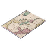 Kaart van het Caribisch gebied, Cornelis Danckerts Notitieboek (Linkerzijde)