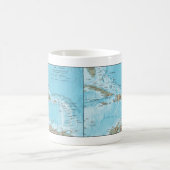  kaart van het Caribisch gebied - VS Koffiemok (Center)