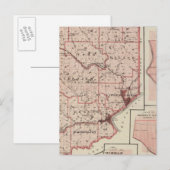 Kaart van het district Dearborn met Greendale (Voorkant / Achterkant)