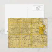 Kaart van het district Dubuque (Voorkant / Achterkant)