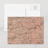 Kaart van het district Fillmore, Minnesota (Voorkant / Achterkant)