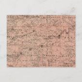 Kaart van het district Fillmore, Minnesota (Voorkant)