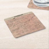 Kaart van het district Fillmore, Minnesota Kartonnen Onderzetters (Schuin)