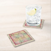 Kaart van het district Ingham, Michigan Kartonnen Onderzetters (Insitu)