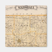 Kaart van het district Marshall Magneet (Voorkant)