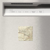 Kaart van het district Montreal, Neder-Canada Magneet (Insitu (Vaatwasser))