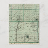 Kaart van het district Page, staat Iowa (Voorkant)