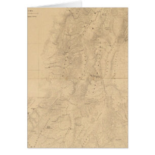 Kaart van het district Utah