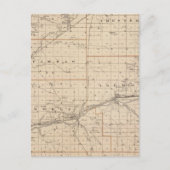 Kaart van het district Wabash (Voorkant)