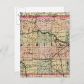 Kaart van het district Washington, Michigan (Voorkant / Achterkant)