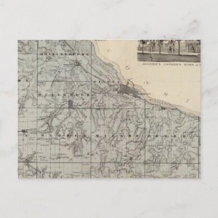 Kaart van het district Winona, Minnesota