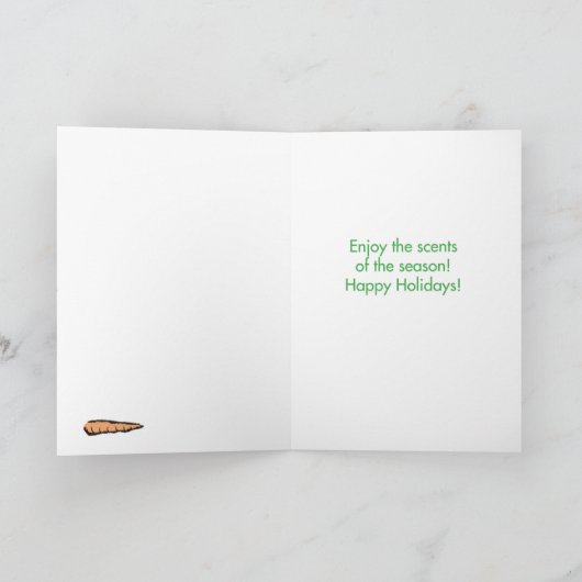 Kaart van het Document van de Grap van de Vakantie (Binnen)