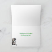 Kaart van het Document van Kerstmis van de Foto (Binnen)