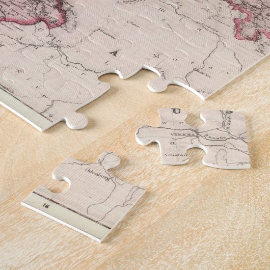 Kaart van het Duitse rijk Legpuzzel (Zijkant)