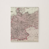 Kaart van het Duitse rijk Legpuzzel (Verticaal)