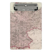 Kaart van het Duitse rijk Mini Klembord (Voorkant)