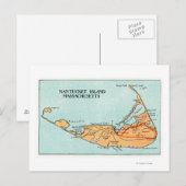 Kaart van het eiland (Voorkant / Achterkant)