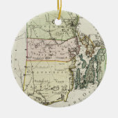  kaart van het eiland Rhode (1797) Keramisch Ornament (Voorkant)