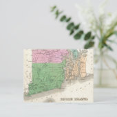  kaart van het eiland Rhode (1827) (Staand voorkant)