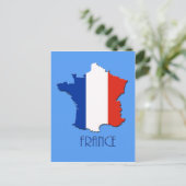 Kaart van het Franse briefkaart (Staand voorkant)