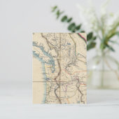 Kaart van het gebied Oregon 2 (Staand voorkant)