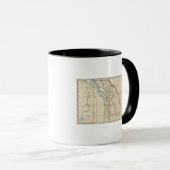 Kaart van het gebied Oregon 2 Mok (Voorkant rechts)