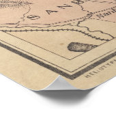  kaart van het gebied van de noordelijke meren (18 poster (Hoek)