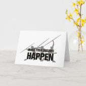 Kaart van het Geluk van de Speer van het spoor en (Gele Bloem)