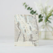 Kaart van het Great Salt Lake (Staand voorkant)